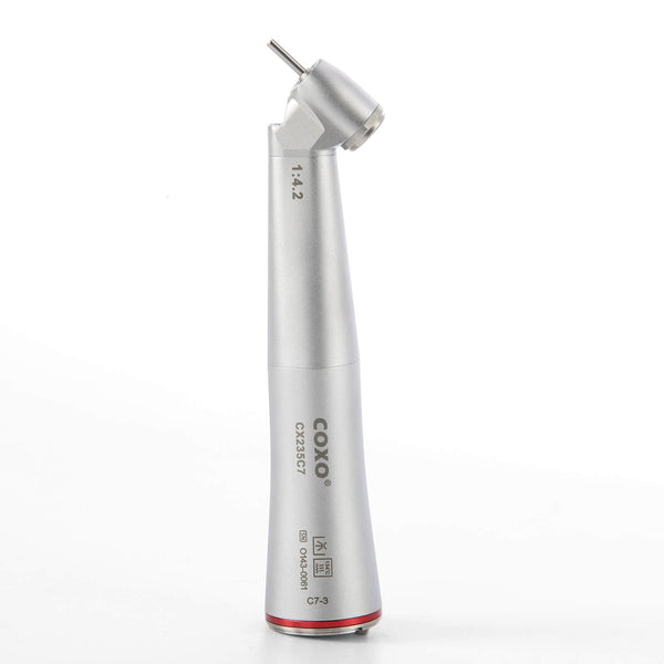 COXO CX235C7 45° Electric Handpiece 1:4.2 Contra Angle Fiber Optic  Internal Water #C7-3