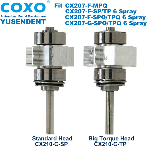 COXO Dental CX210-C-TP CX210-C-SP Turbine Cartridge Rotor For Standard Big Head High Speed Handpiece