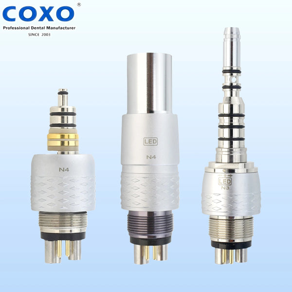 Dental Handpiece Coupling Coupler 6 Hole LED For Compatible KAVO Multiflex NSK Phatelus W/H Roto