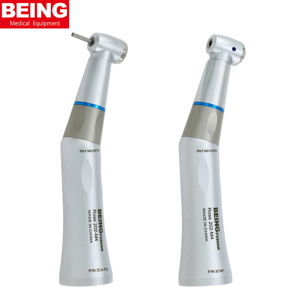 BEING Dental Inner Water Low Speed Contra Angle Handpiece 1:1 Ratio E type CA FG fit Compatible KaVo