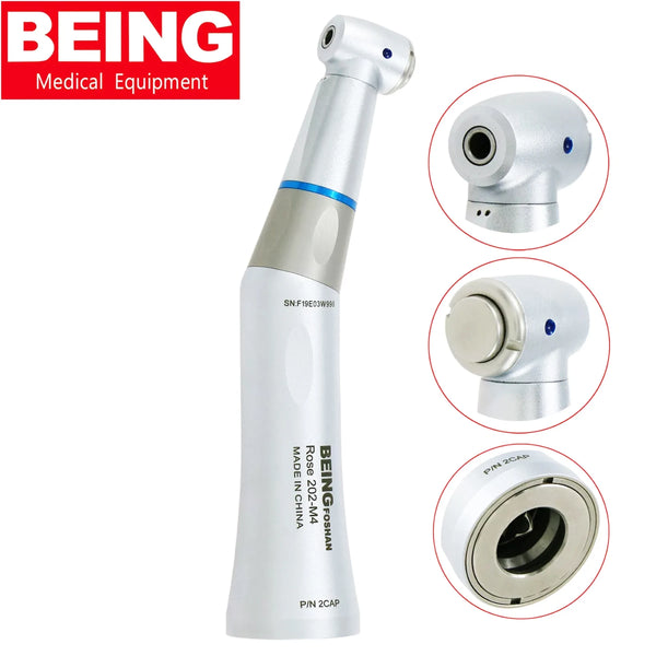 BEING Dental Contra Angle Low Speed Handpiece Fiber Optic INTRA Head fit Compatible Kavo