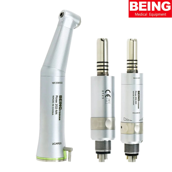 BEING Implant Dental 20:1 Low Speed Handpiece 202CAR20 & Air Motor Contra Angle