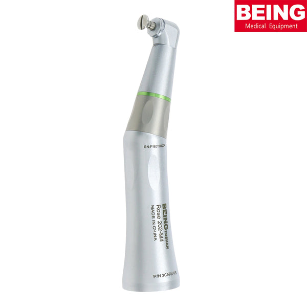 BEING Dental 4:1 Prophy Contra Angle Polisher Intra Head Handpiece Reduction ISO E Type Rose 202CAR4-PS
