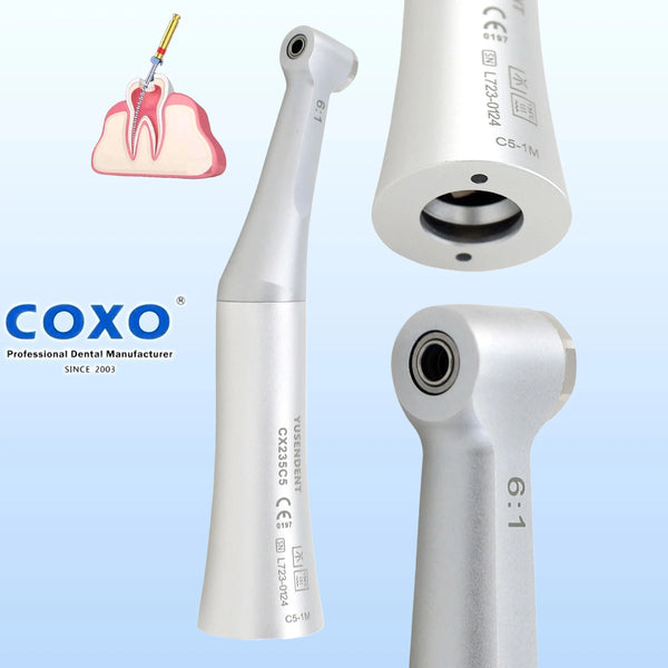 COXO Endo Handpiece 6:1 Electric Contra Angle CX235 C5-1M fit Compatible Dentsply NSK NLZ