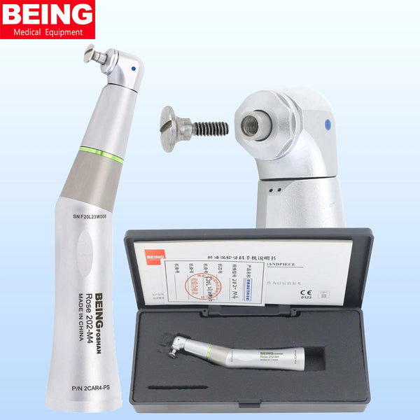 BEING Dental Prophy Handpiece 4:1 Contra Angle Intra LUX Screw-in Snap-on Dental Hygiene Prophy Polishing Compatible Kavo NSK