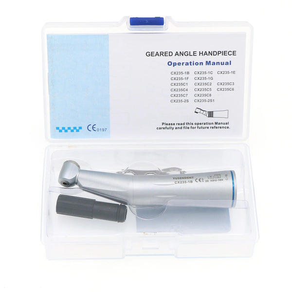 COXO Dental 1:1 Fiber Optic LED Contra Angle Low Speed Handpiece ISO E Type Fit Nsk Kavo GW